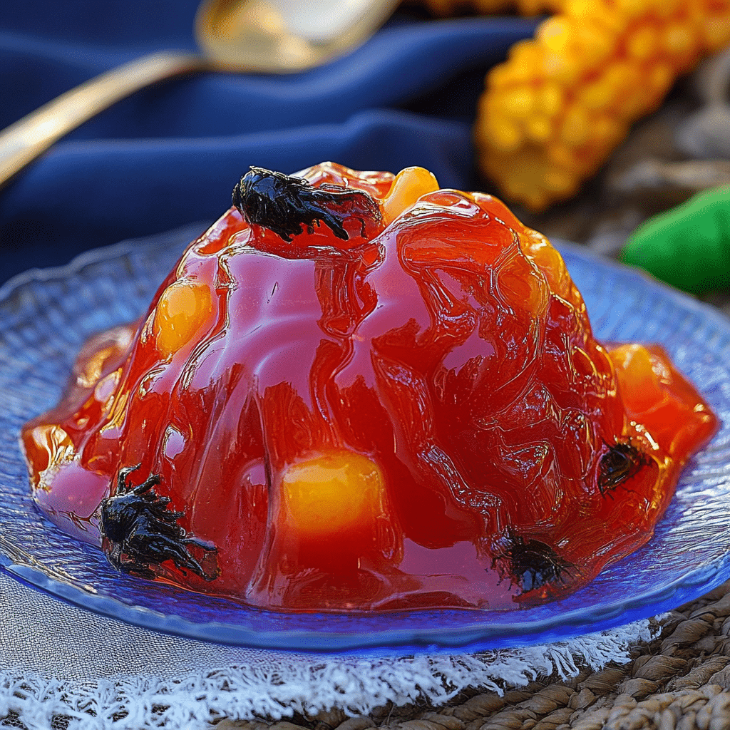 Zombie Brain Jello Dessert