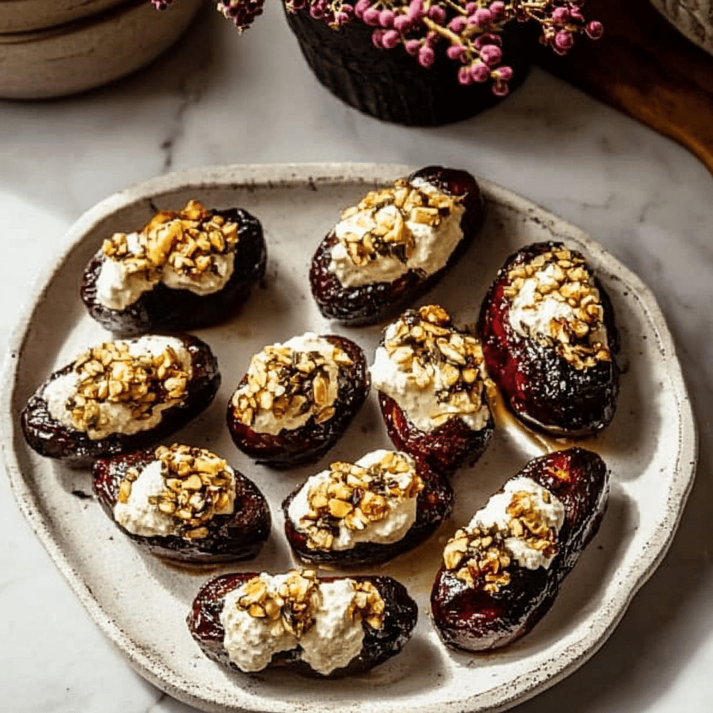 mascarpone-stuffed dates