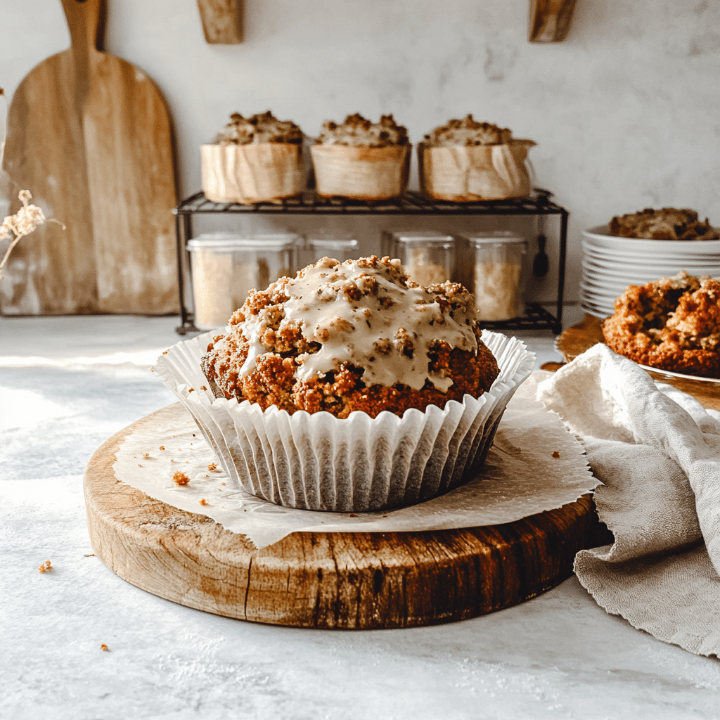 Pumpkin Cinnamon Streusel Muffins
