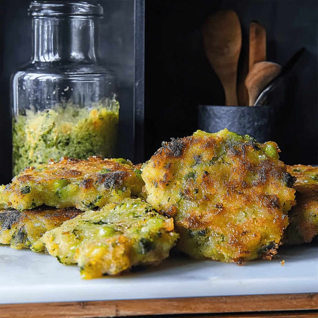 Broccoli and Cheddar Nuggets