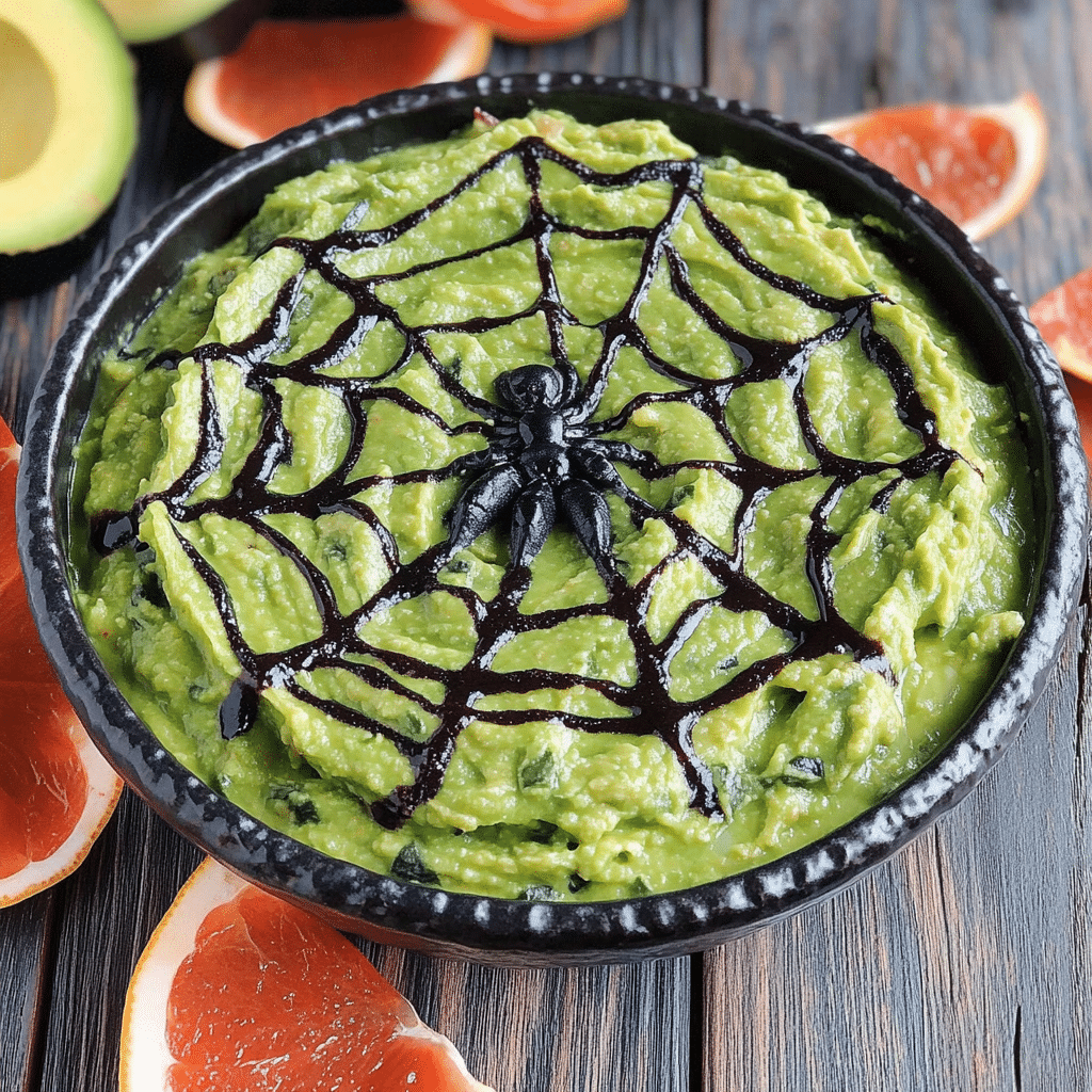 Spider Web Guacamole