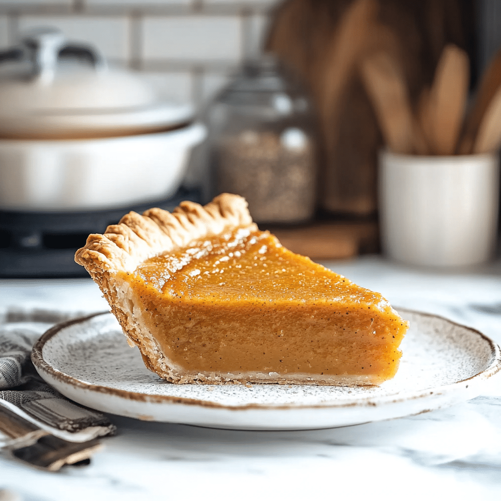 Dairy Free Pumpkin Pie