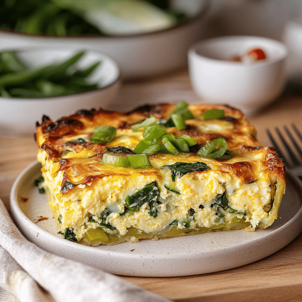 Cottage Cheese Egg Bake