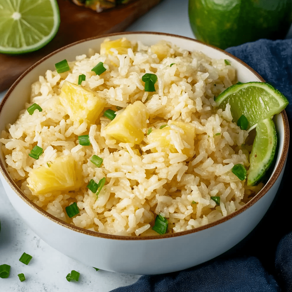 Sweet, Savory Hawaiian Pineapple Fried Rice - bellieskitchen