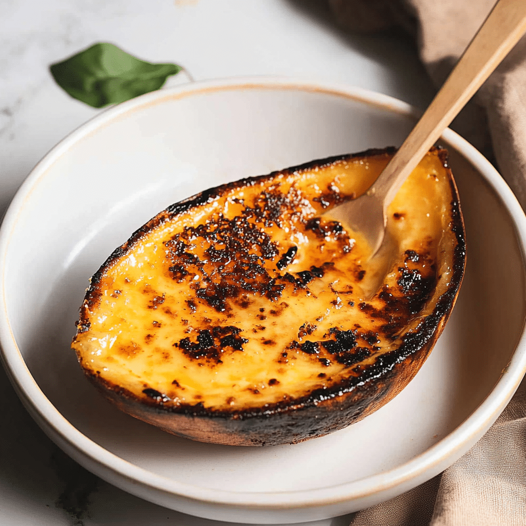Japanese Sweet Potato Crème Brûlée