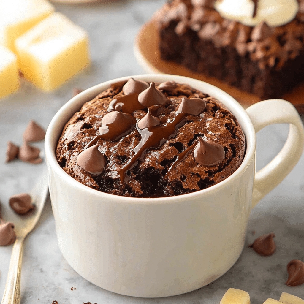 Brownie in a Mug