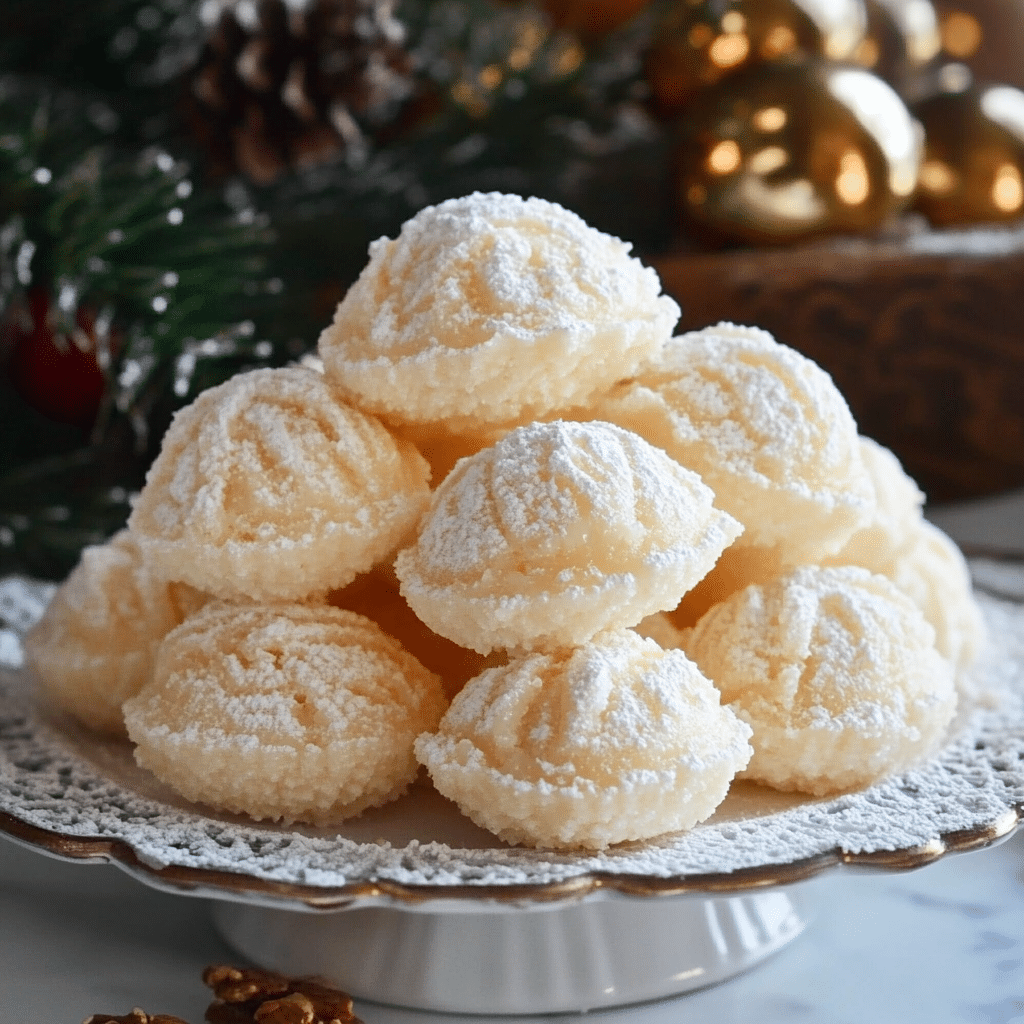 Sweetened Condensed Milk Snowballs