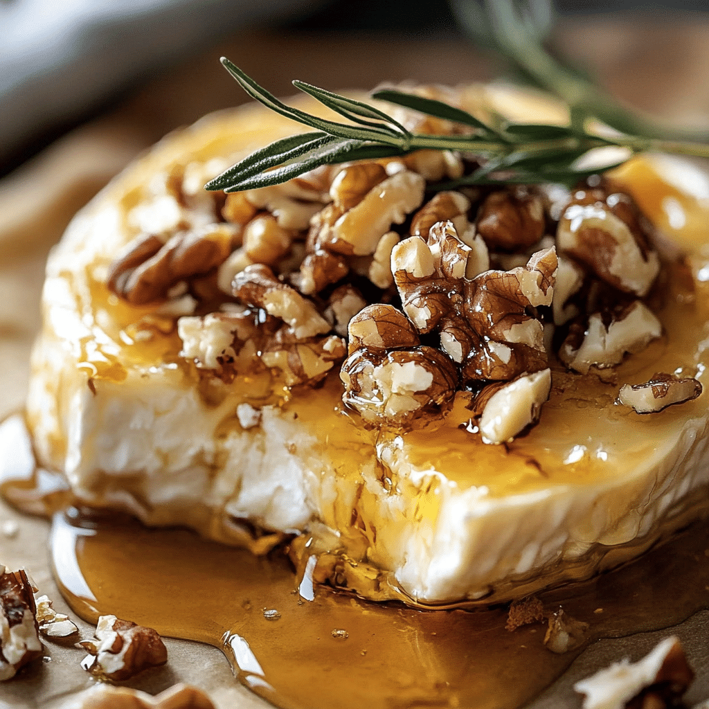 Baked Brie With Honey
