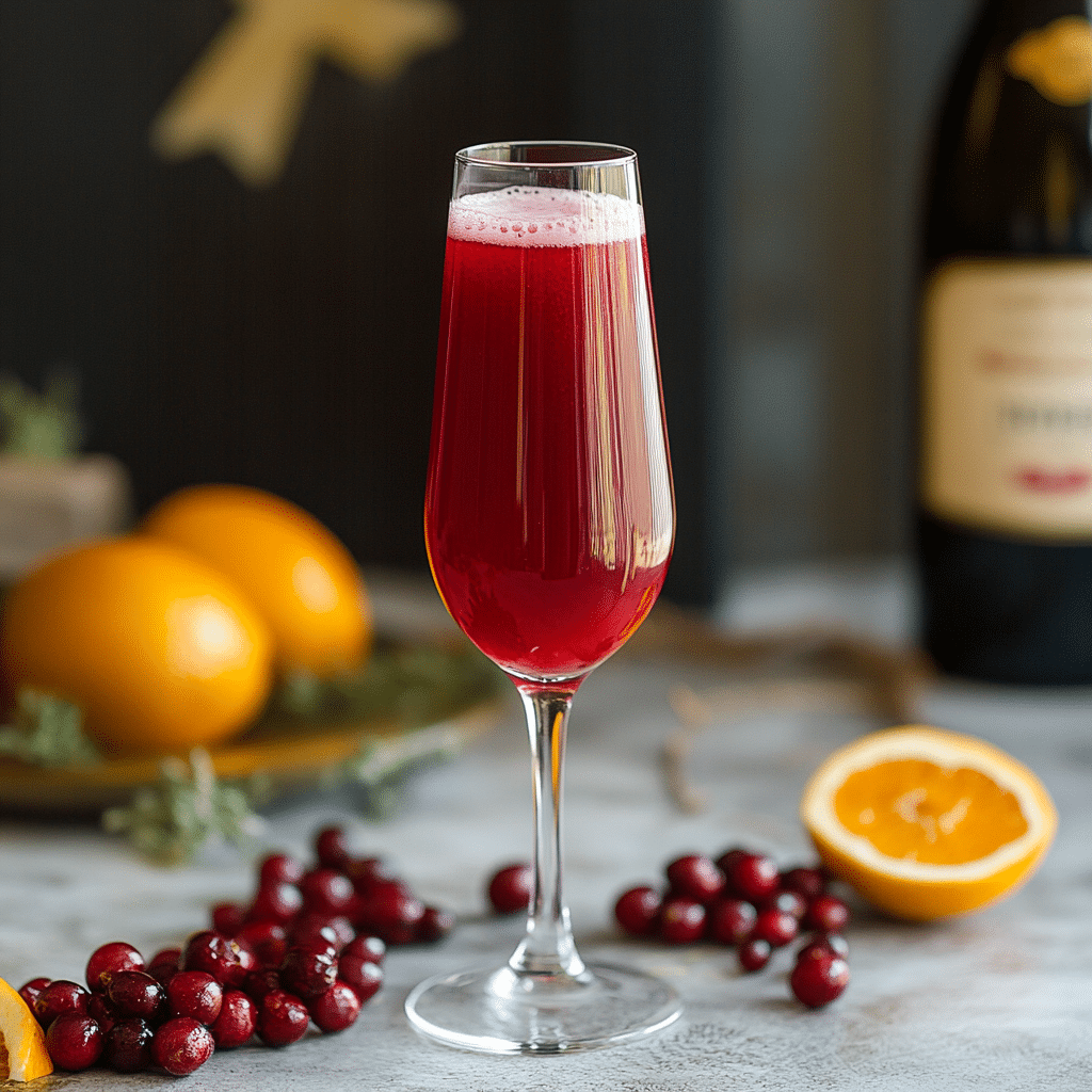 Cranberry Mimosa