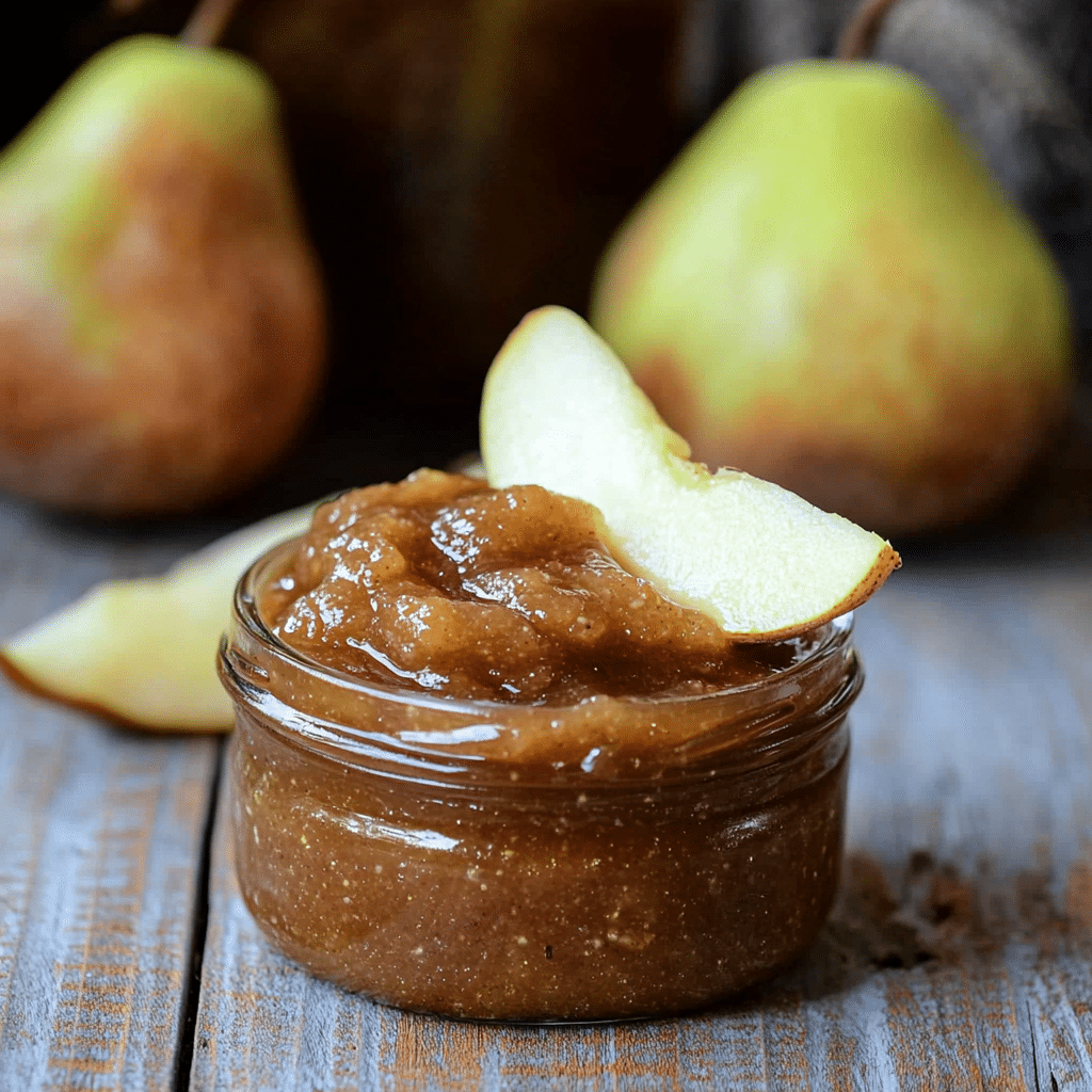 Crockpot Pear Butter