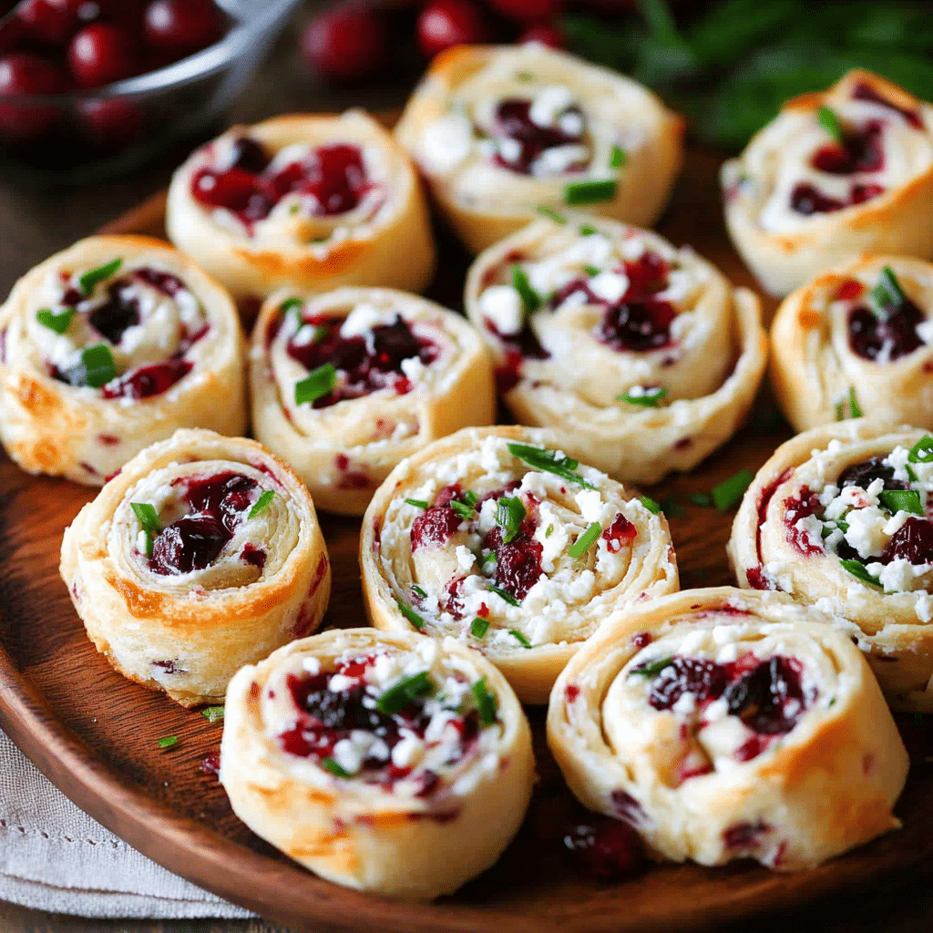 Cranberry Roll Ups