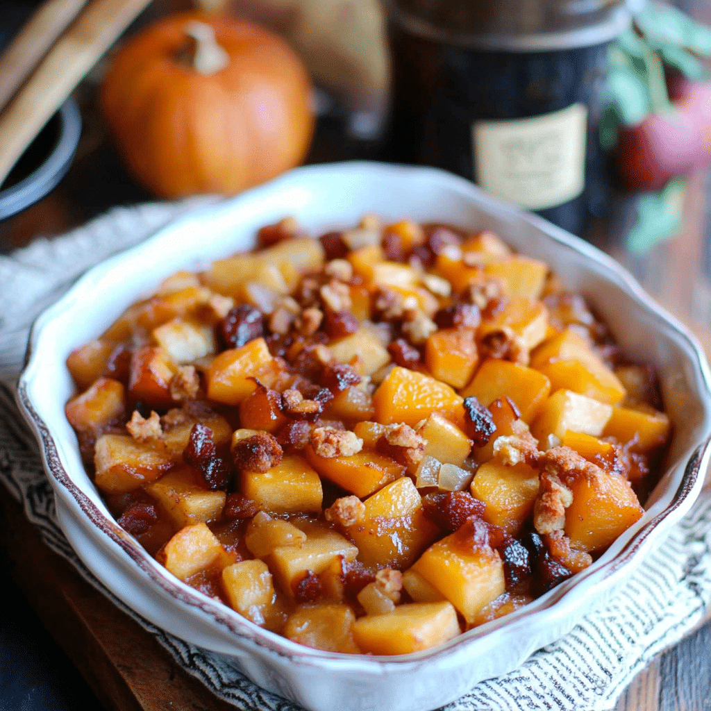 Butternut Squash Apple Bake