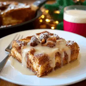 Overnight Gingerbread French Toast
