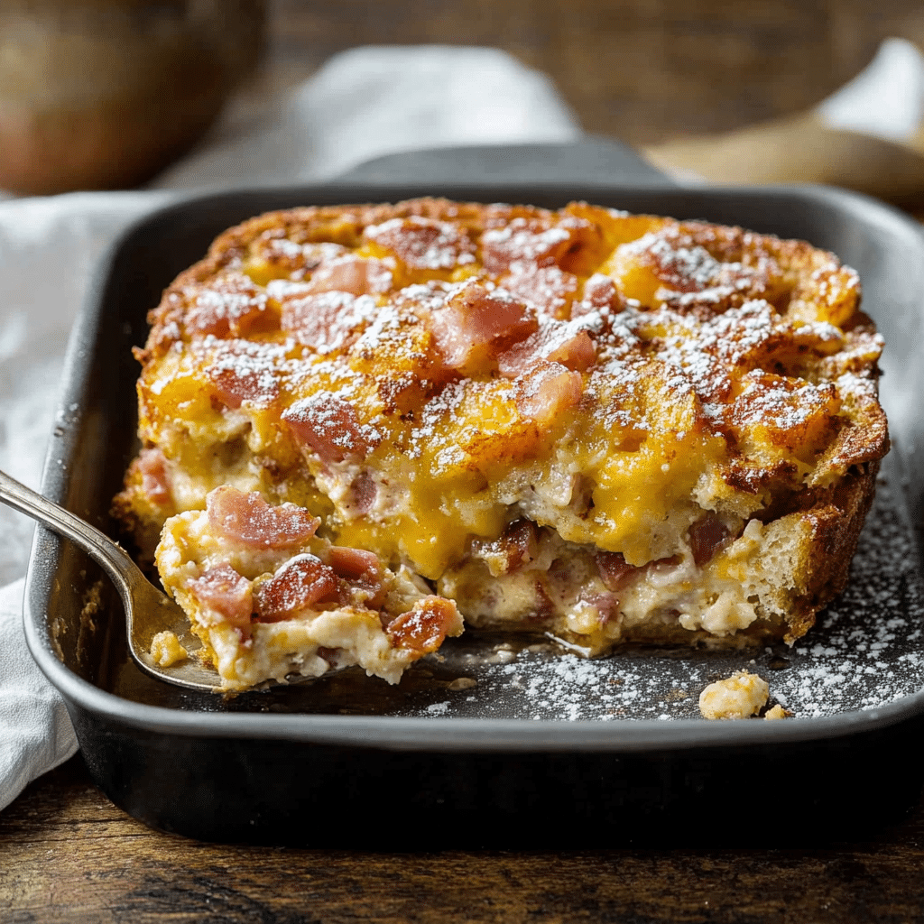 Monte Cristo Sandwich Casserole