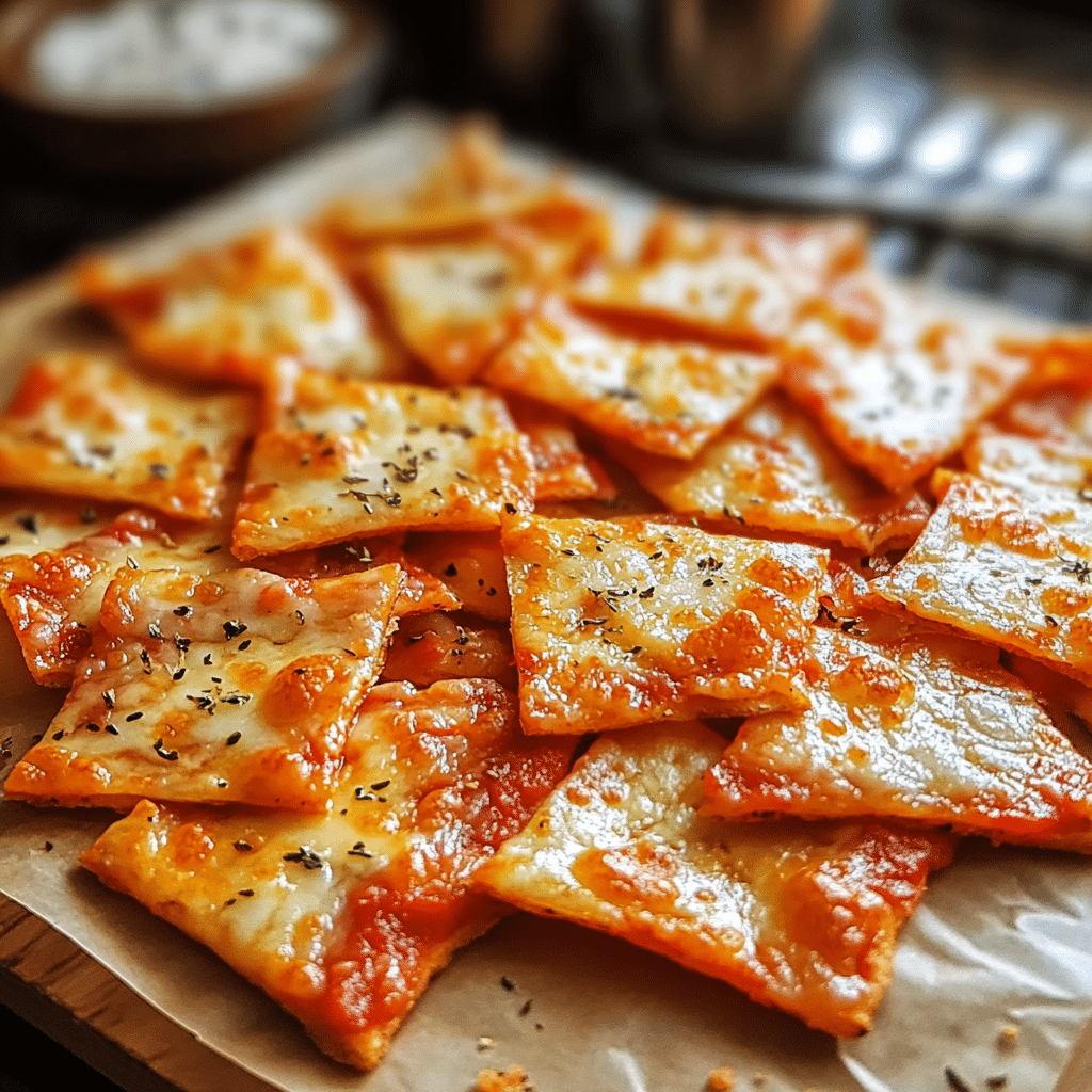 Crispy Pizza Chips