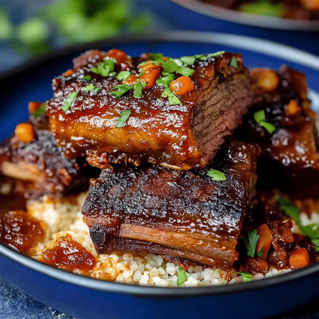 Mouthwatering, Caramelized Asian beef short ribs - bellieskitchen