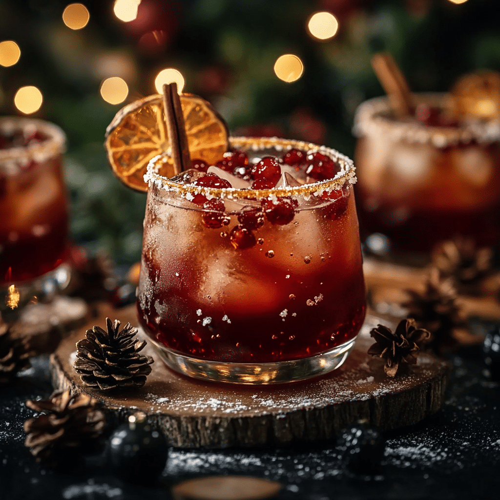 Spiced Christmas Margarita