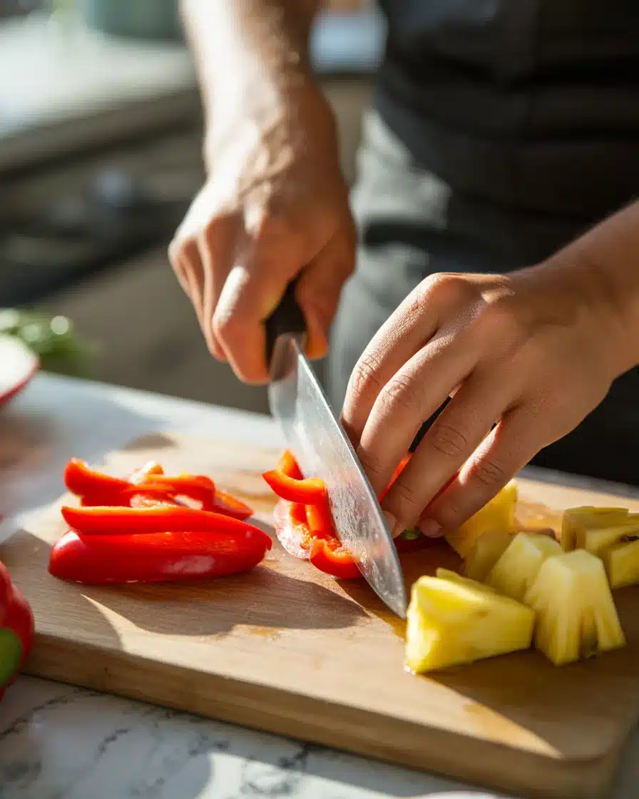 Delicious One-Pan Pineapple Chicken and Rice Dinner Ready in 30!