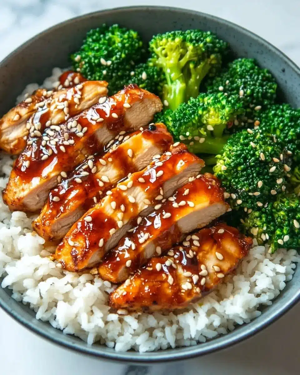 Sticky Chicken Rice Sticky Chicken Rice Bowls