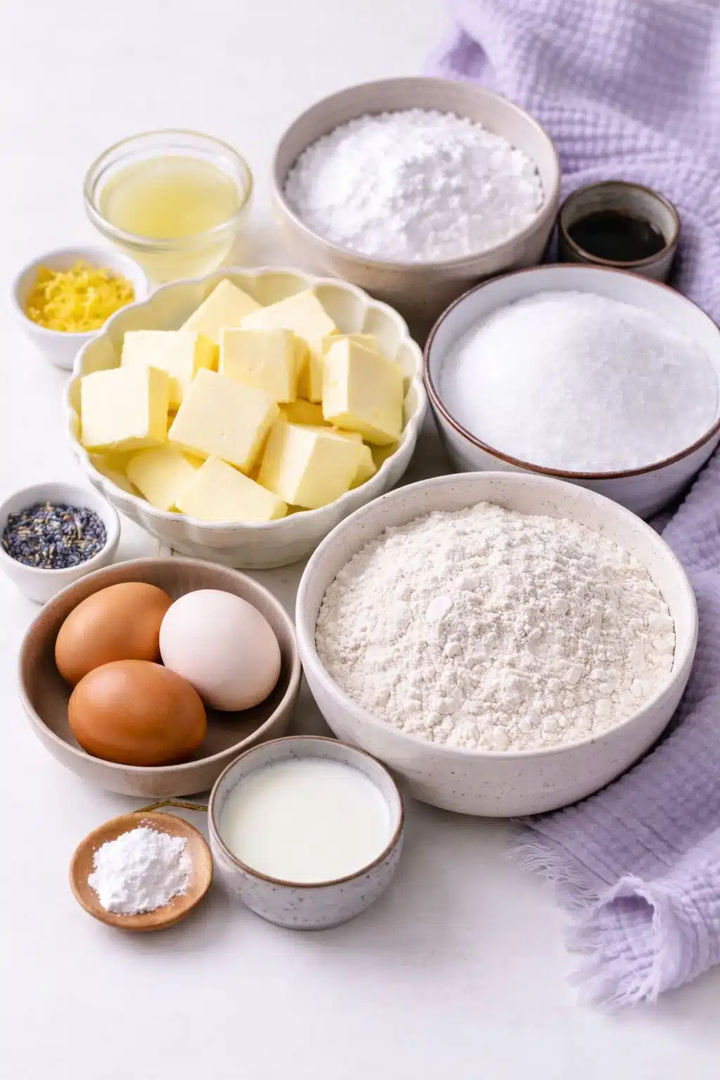 Delicioso bolo de limão e lavanda para o seu melhor brunch de verão