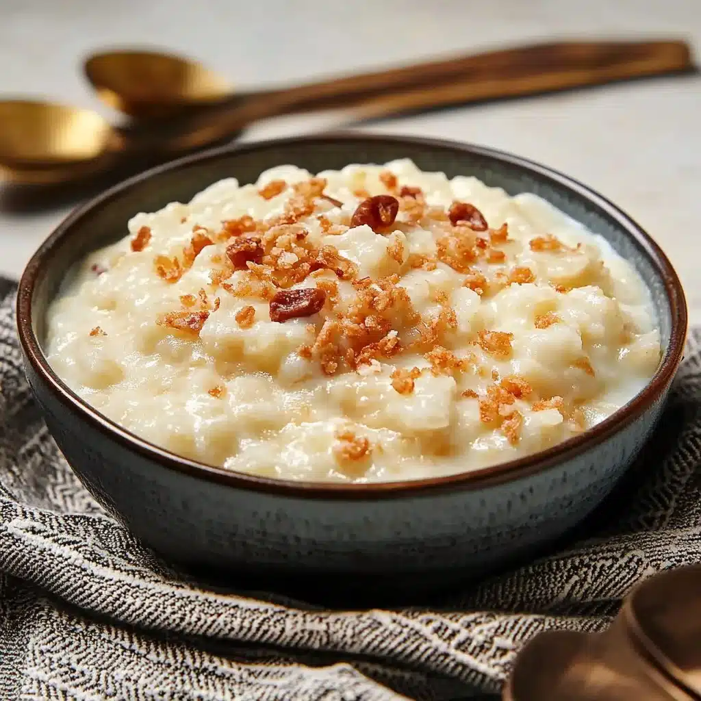 Rice Pudding with Cooked Rice